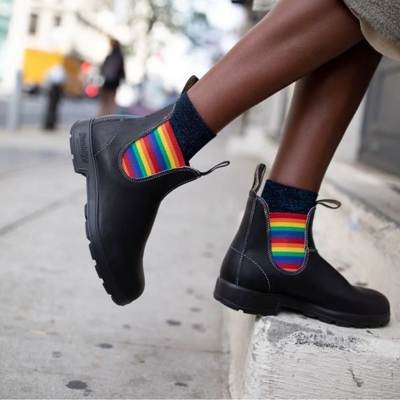 Blundstone Shoes - Blundstone 2105 Chelsea Boots Rainbow Black Size 4 US 7